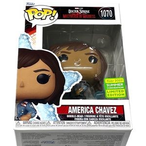Funko POP SDCC Marvel Doctor Strange In The Multiverse Of Madness America Chavez